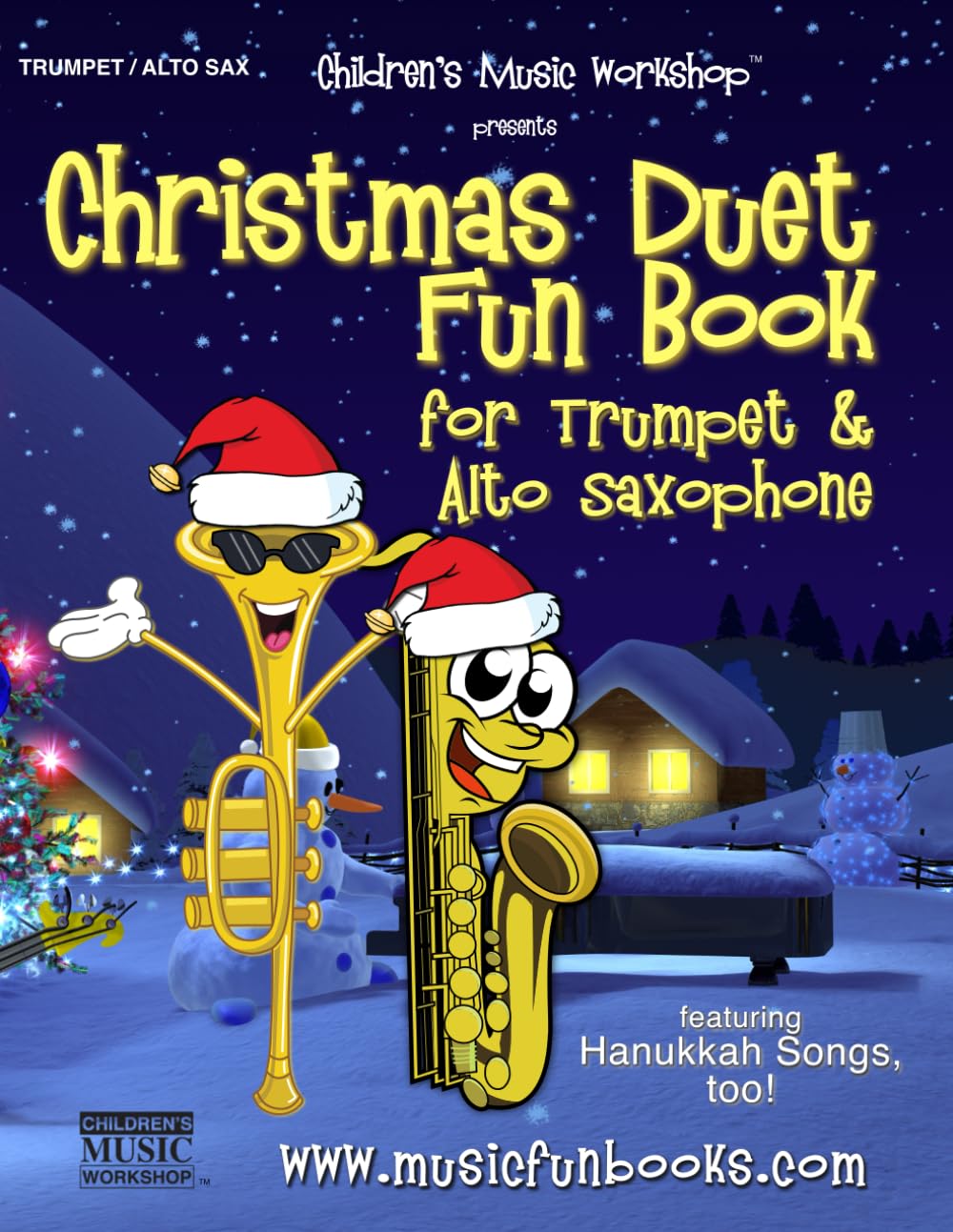 Christmas Duet Fun Book for Trumpet and Alto Saxophone (Christmas Duets)