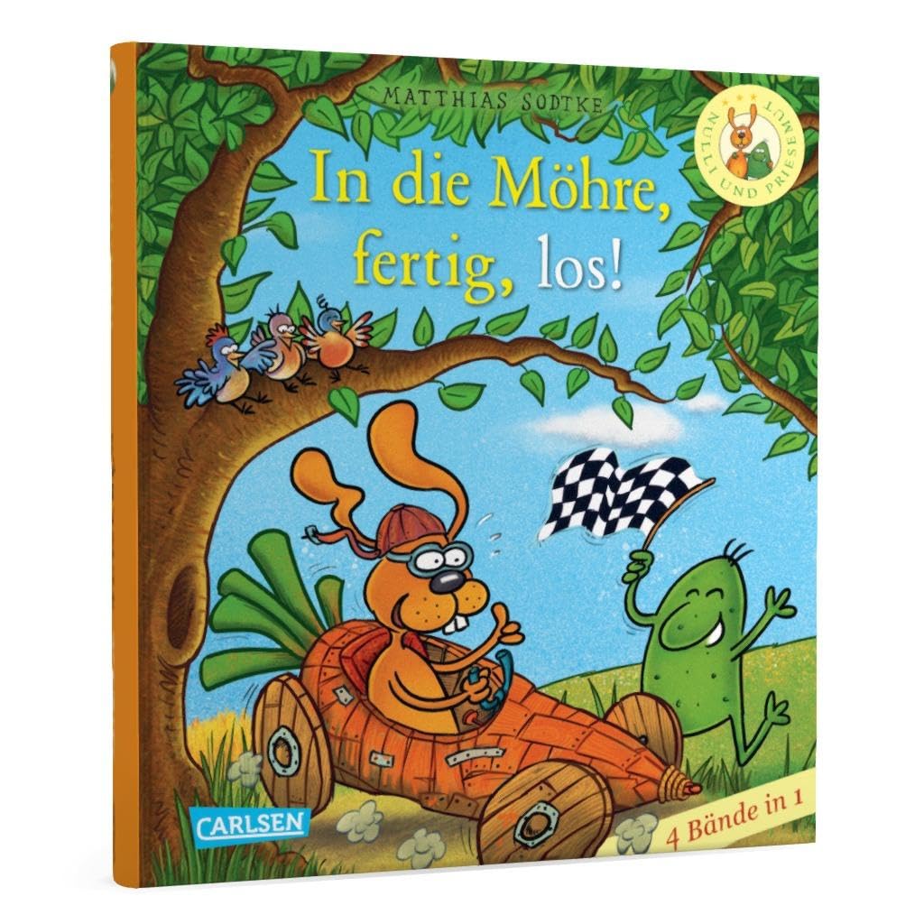 Nulli & Priesemut: In die Möhre, fertig, los! - Sammelband II mit vier Büchern: 4 Bände in 1. Neues Thema: Umweltbewusst handeln