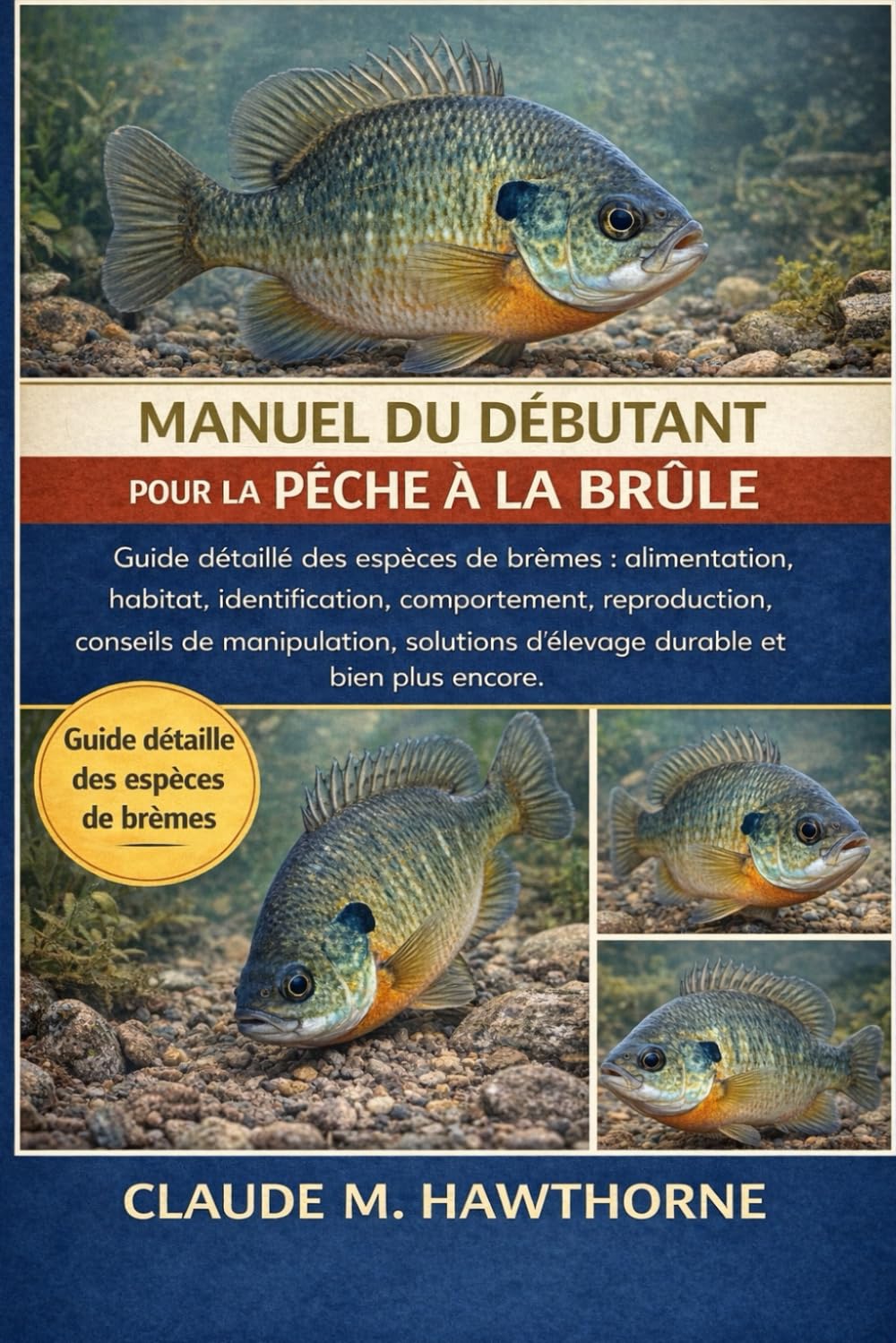 MANUEL DU DÉBUTANT POUR LA PÊCHE À LA BRÛLE: Guide détaillé des espèces de brèmes : alimentation, habitat, identification, comportement, reproduction, ... d’élevage durable et bien plus encore.
