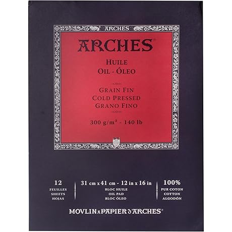 Arches Oil Pad: Premium Surface for Oil Painting Enthusiasts