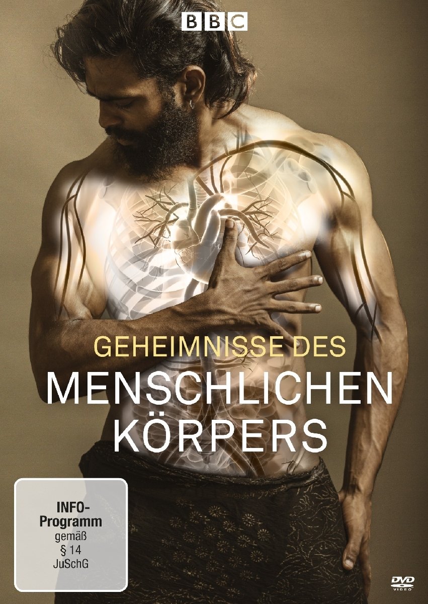 Documental cuerpo humano DVD Geheimnisse des menschlichen Körpers edición importada Alemania
