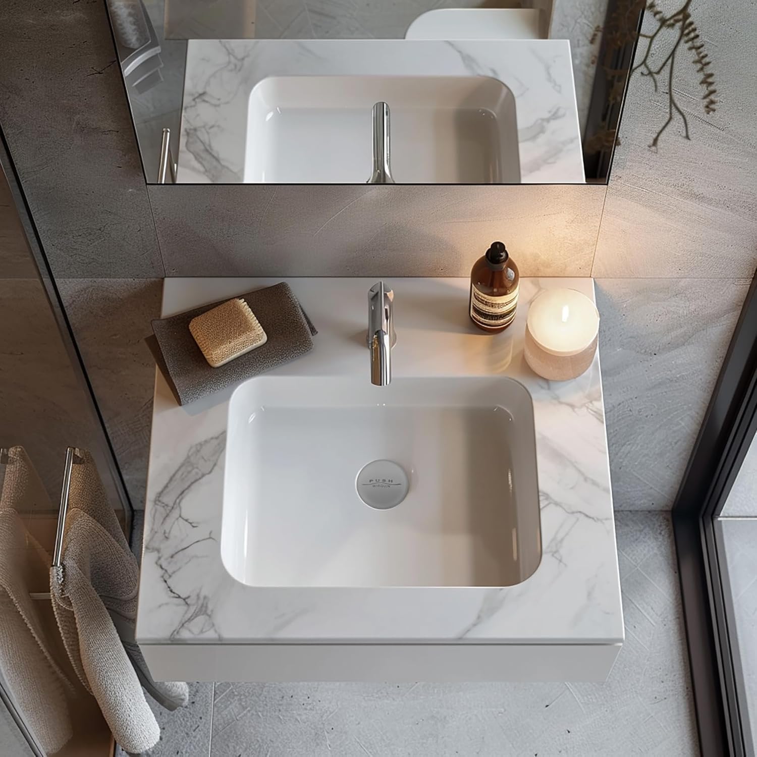 Wirquin SP9260S Valvola per vasca da bagno in acciaio inox Quick-Clac