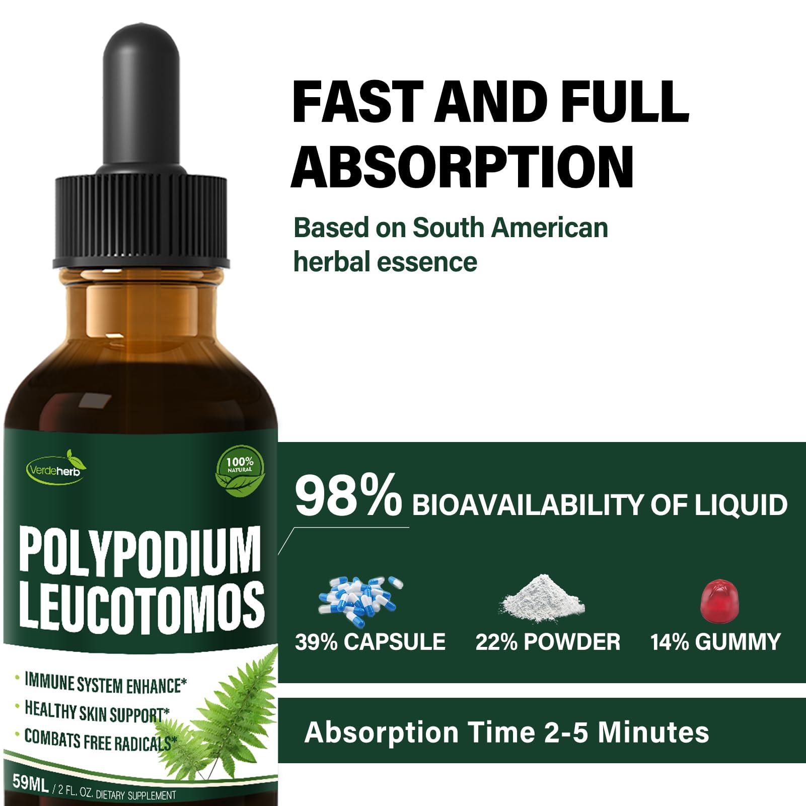 Polypodium leucotomos Immune Support Drops — Amazon image 6