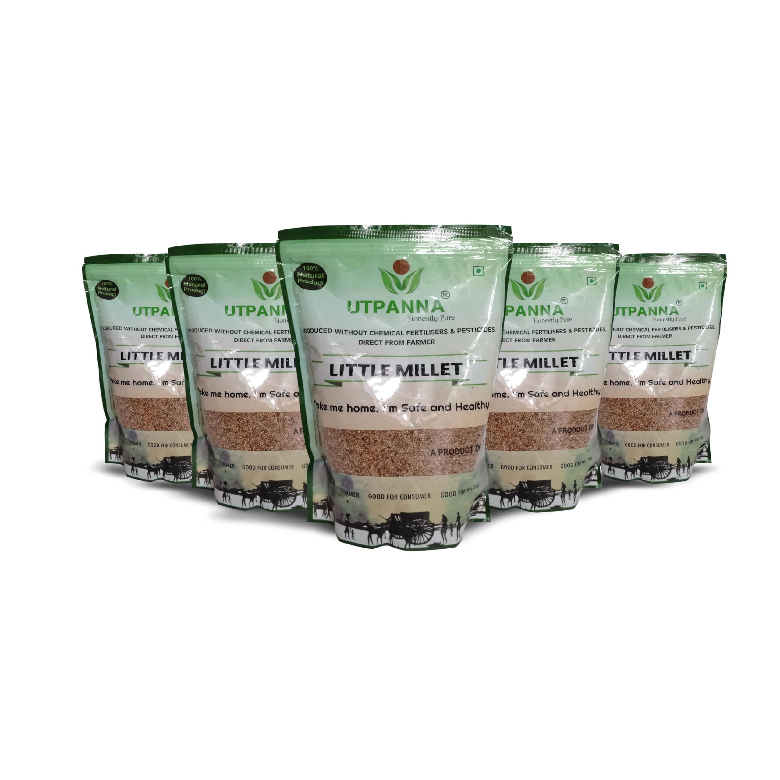 UTPANNA Unpolished Little Millets 5kg | Siridhanya (1kg*5Pkt)- 100% Natural (B0CKY1G46P) Amazon Price History, Amazon Price Tracker