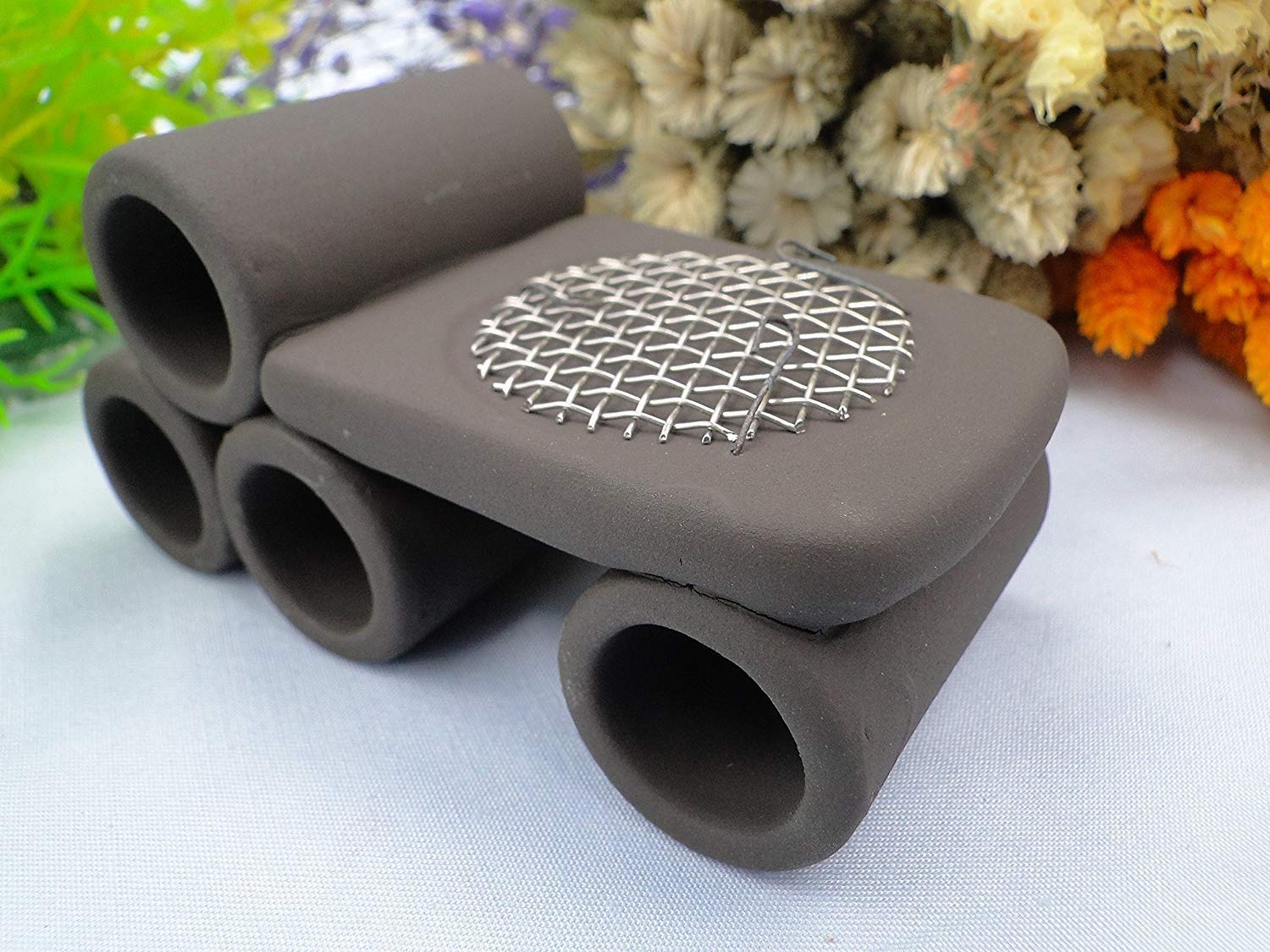 ISTA Aquarium Decorations Ceramic shelter Home cave for Fish Shrimp Moss Cultivation