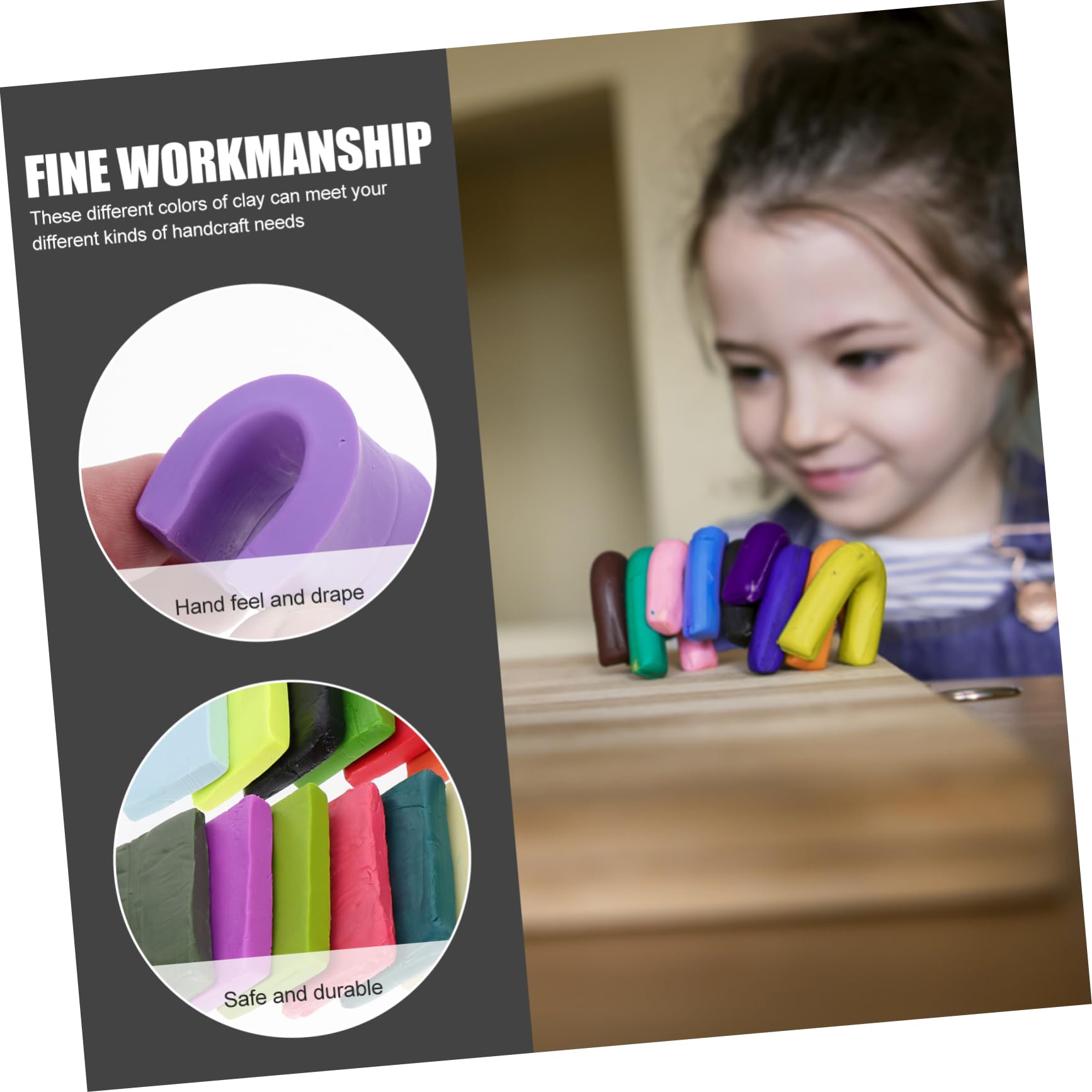 OSALADI 2 Juegos Herramientas de Escultura Arcilla Kit de para Manualidades Diy con Colores de Arcilla y Accesorios para Modelado