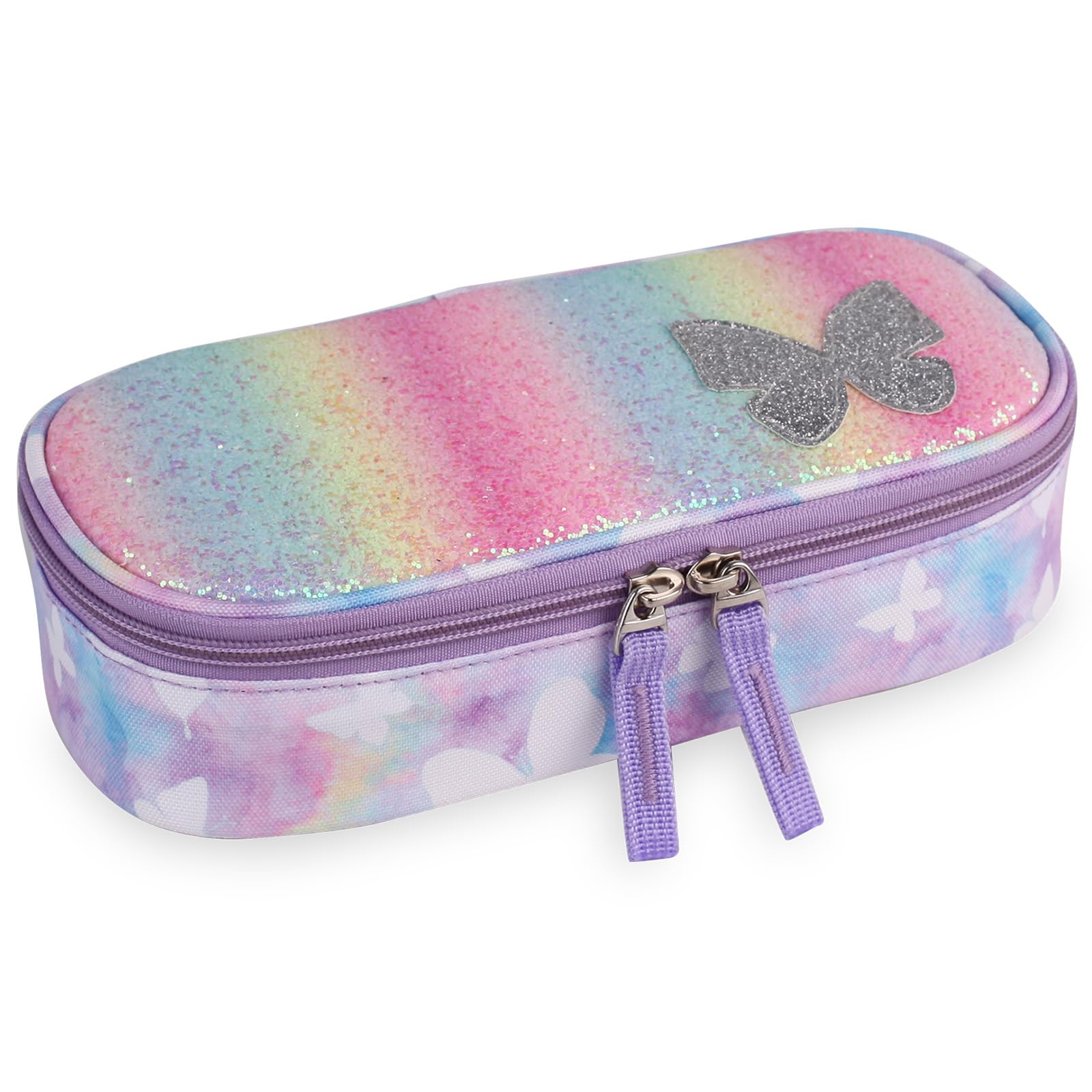 Pencil Case for Boys Girls,Large Capacity Multi-Slot Kids Mark Pouch, Adult Big Pencil Bag with Zipper, Teens Large Storage Pencil Box for School College Middle School Office