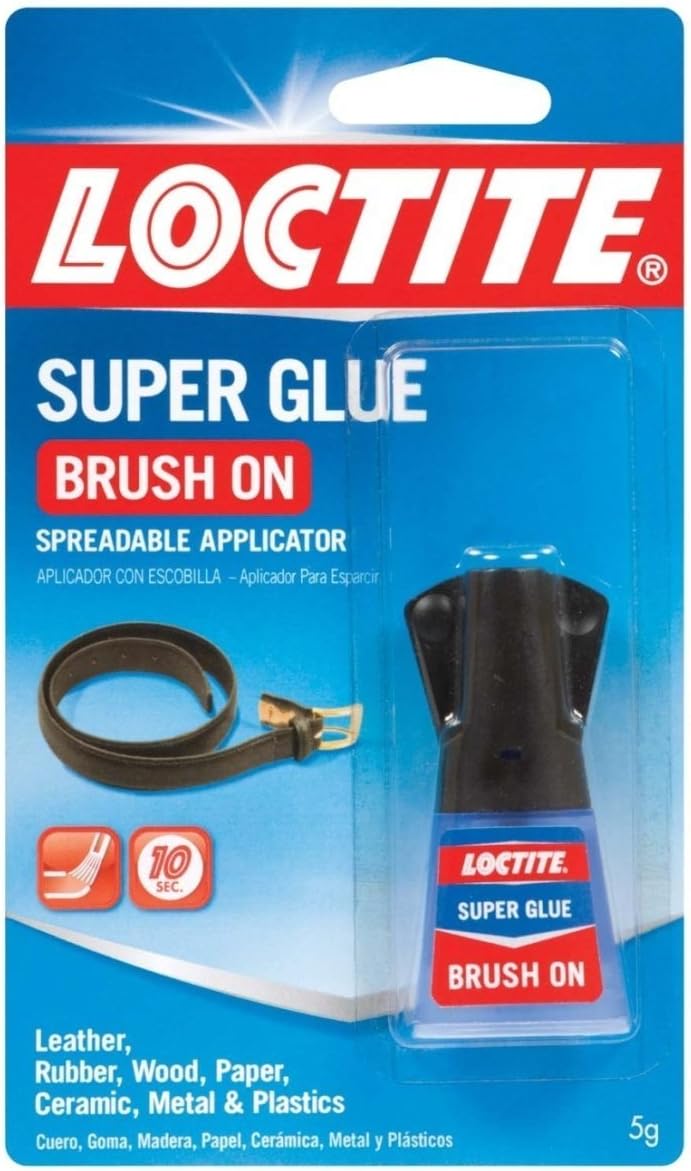 Loctite 852882 6 Pack 5 Gram Brush On Super Glue, Clear
