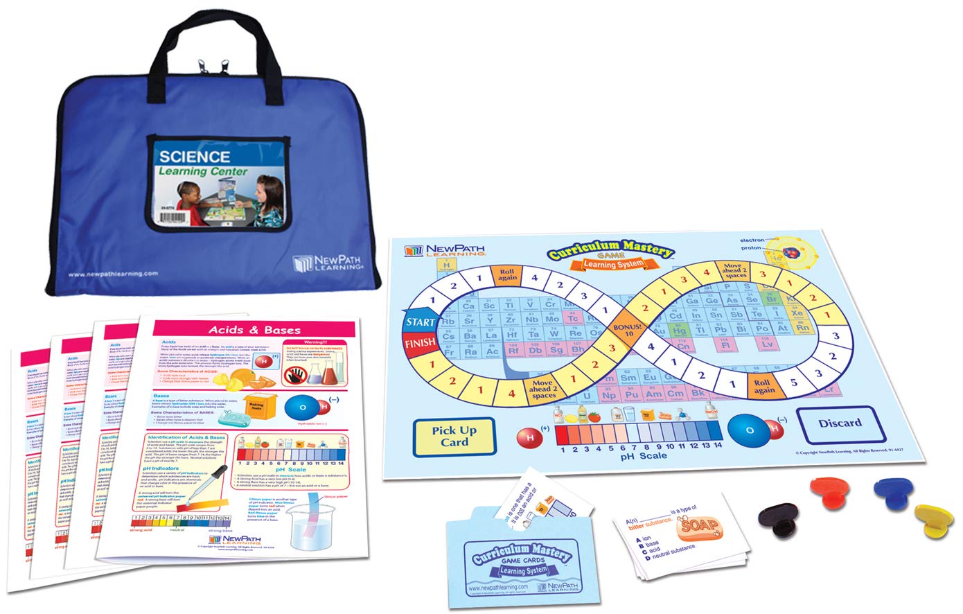 Acids & Bases Learning Center Game - Grades 3-5
