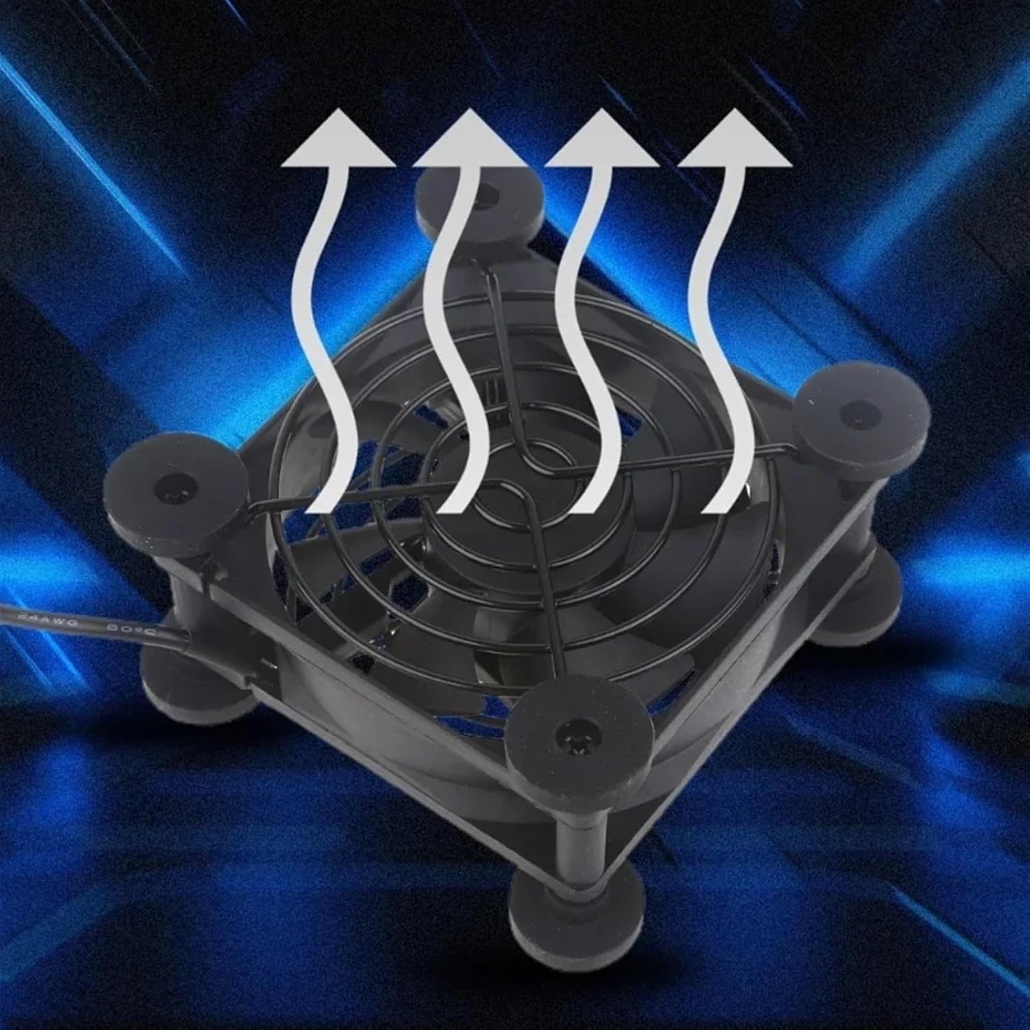 5V USB Powered Fan Cooling for Router Modem Box Router Cooling Case Fan for Cooling Various Electronics Device(8025)