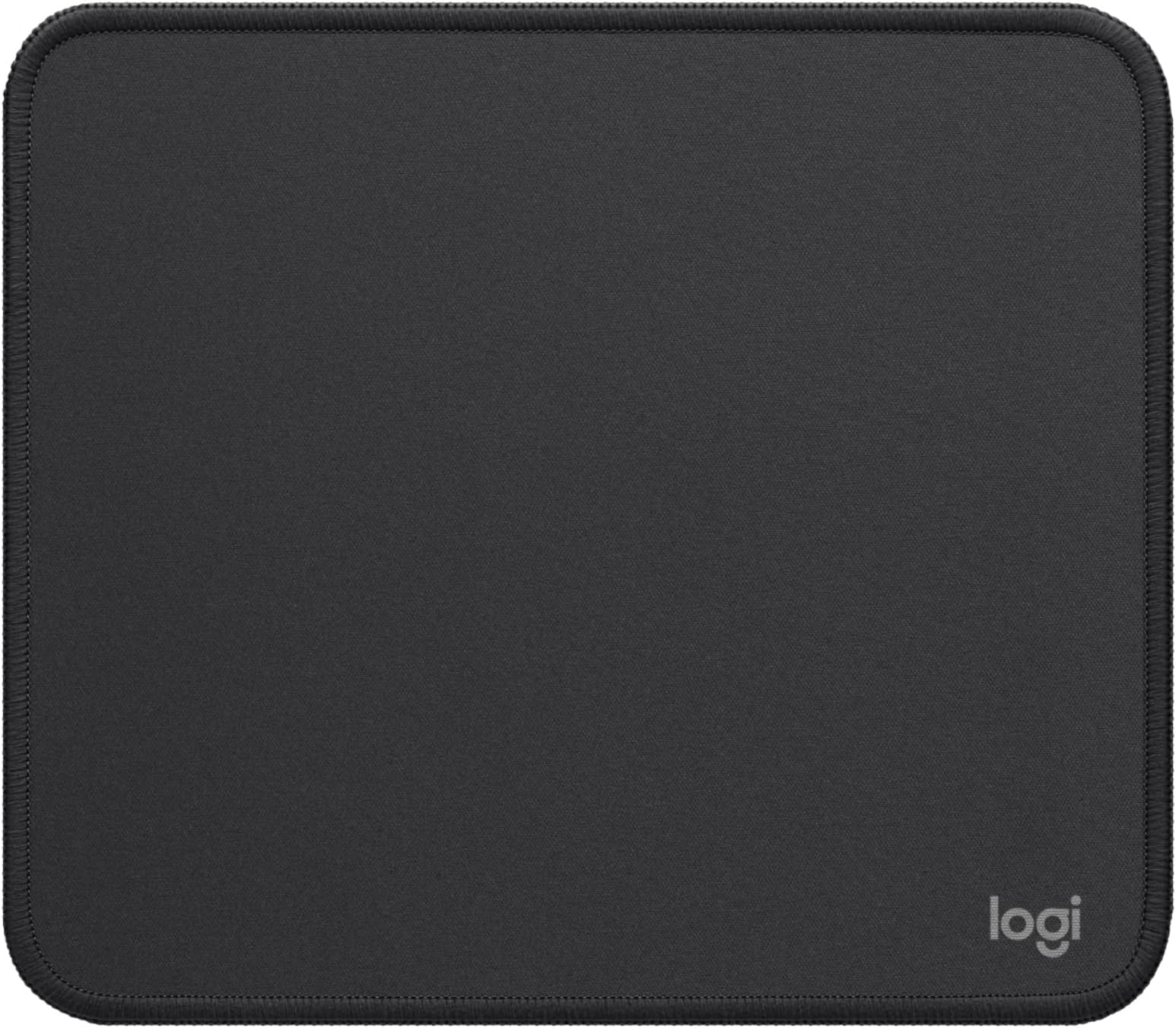 Logitech Mouse Pad - Studio Series, Computer Mouse Mat with Anti-slip Rubber Base, Easy Gliding, Spill-Resistant Surface, Durable Materials, Portable, in a Fresh Modern Design - Grey
