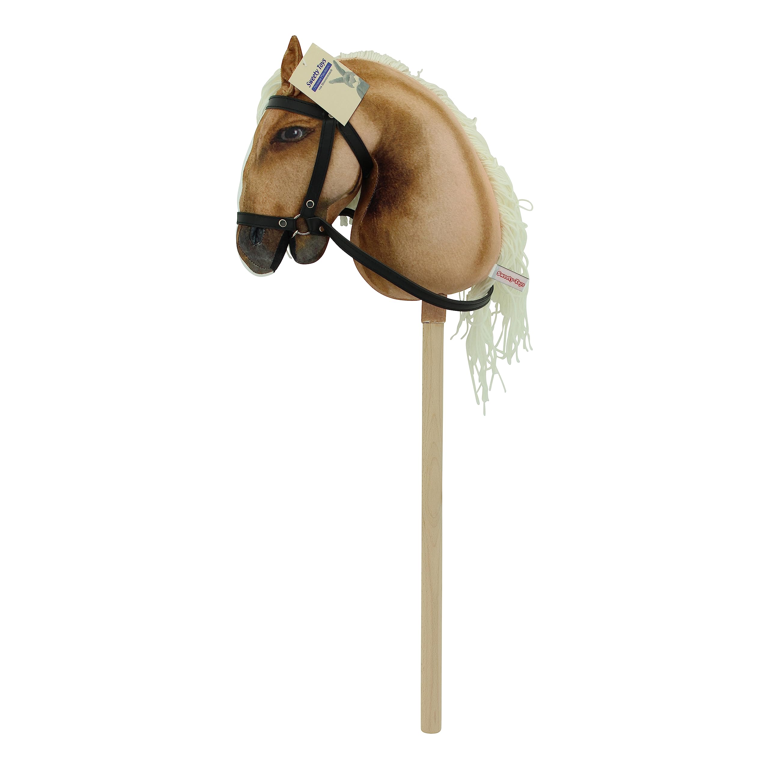Sweety Toys 14248 hobbysta konik na kijku bez kółek, nadaje się do hobbistycznych turniejów