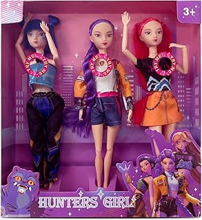 Comprar K Pop Rumi-Mira-Zoey Demon Hunters Figuritas, K Pops Huntrix Figura De Anime De 30 Cm,con Brazos Y Piernas Articulados Y Mini K Pop Disfraz,Efectos De Sonido TemáTicos,Adecuado Admirador Y Regalo (A)