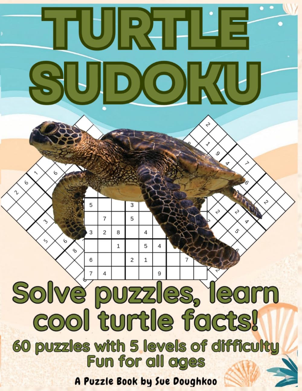 TURTLE SUDOKU: Solve puzzles, learn cool turtle facts!
