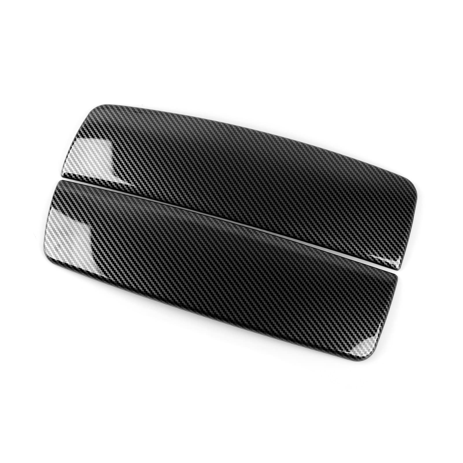 Dla BMW serii 7 E65 E66 2001-2008 osłona z włókna węglowego podłokietnik samochodowy schowek na konsolę środkową naklejka na pudełko Auto akcesoria do przycinania straż zestawy naklejek