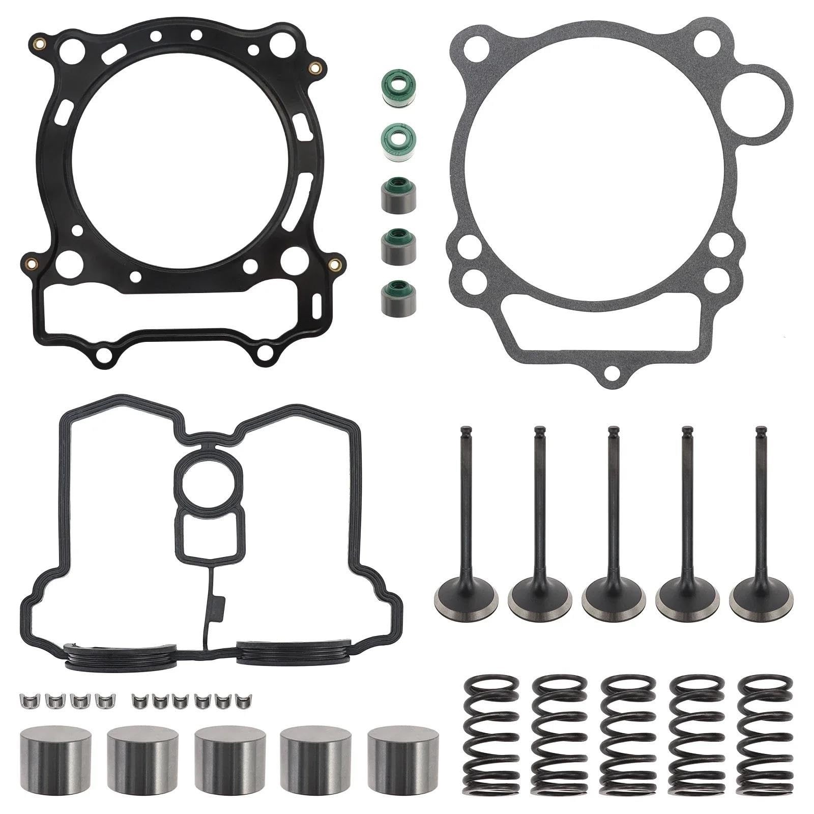 Kit de reconstrucción Kit De Juntas De Culata De Motocicleta Para Y&amaha YFZ450 YFZ 450 2004 2005 2006-2009 Junta De Tapa De Válvulas Culata