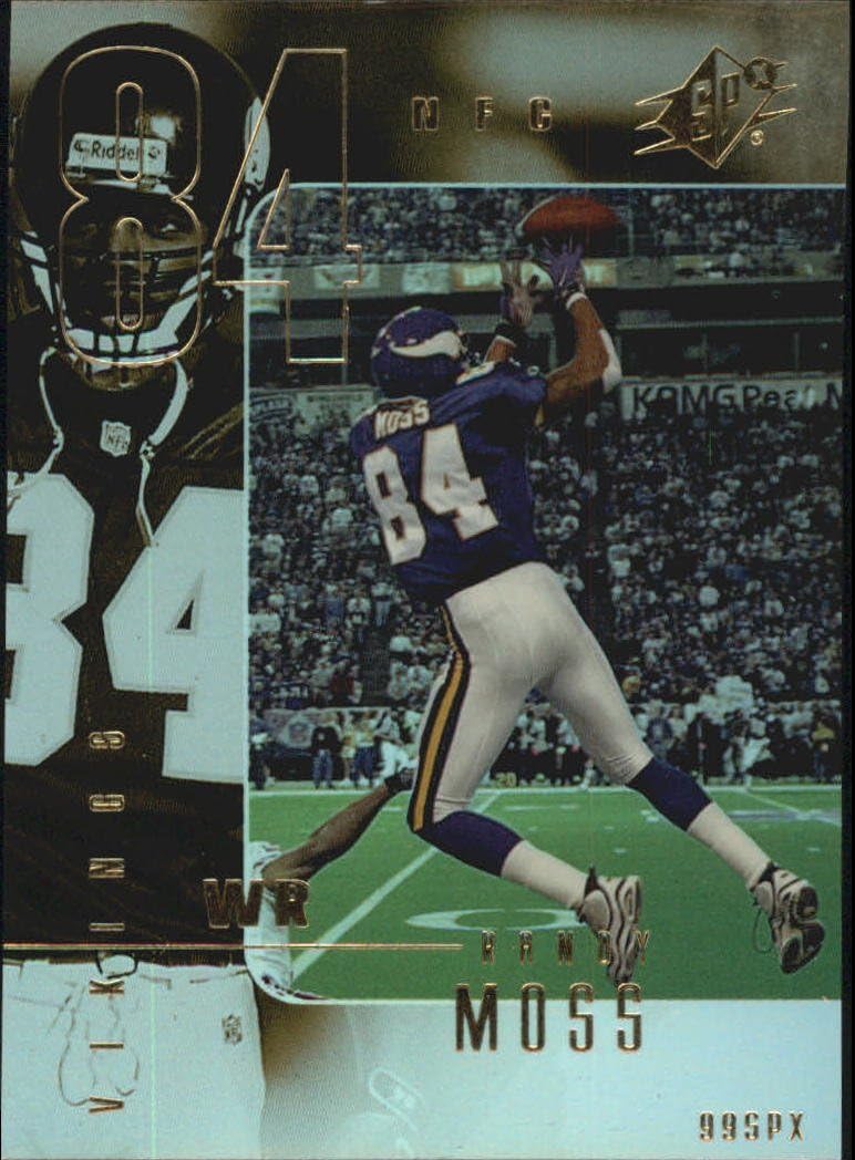 1999 SPx Football Card #51 Randy Moss