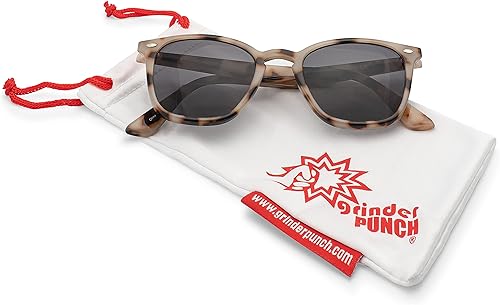 Miniatura 2 de grinderPUNCH Bifocal Gafas de sol lectores ojo de cerradura retro cuadrado cuerno con borlas semi gato ojo lectura gafas de sol