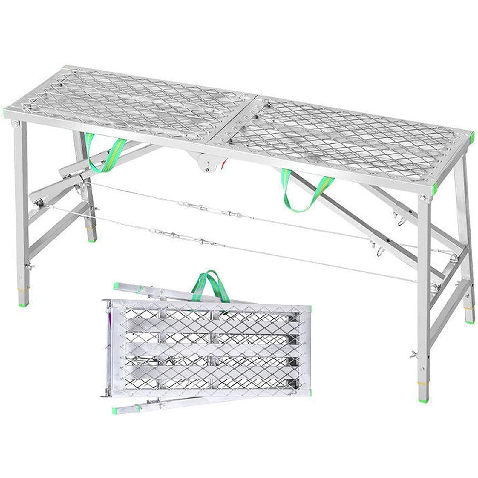 Plate-forme de travail pliable pour repeindre vos plafonds facilement