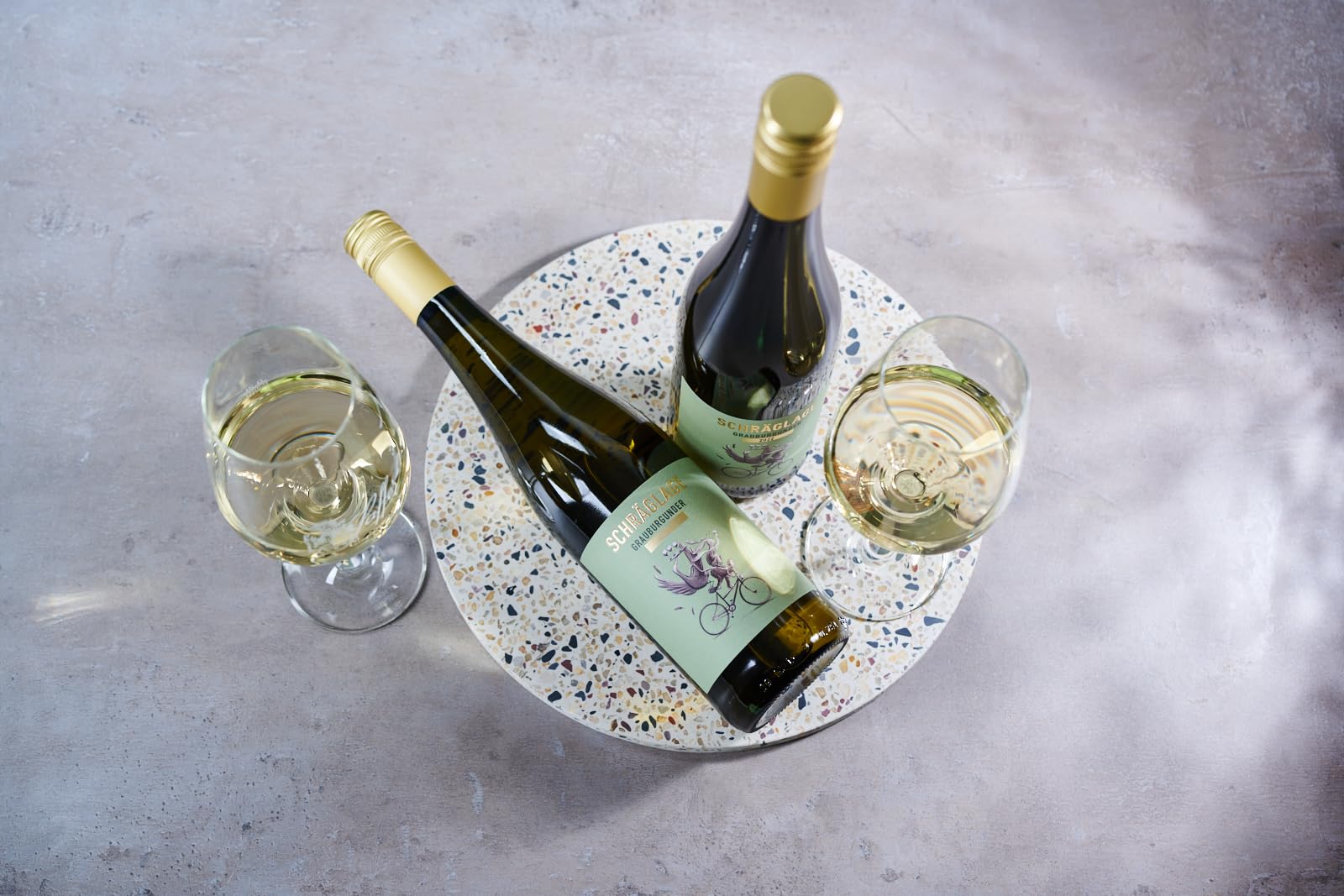 Schräglage Grauburgunder QbA trocken Weißwein Rheinhessen trocken (6 x 0.75l)