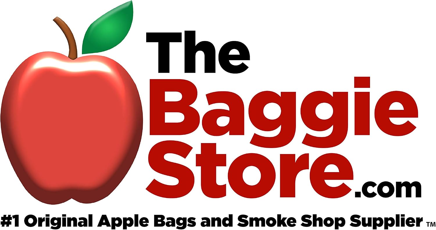 15125 Apple Brand Bags Mini Resealable 2mil Plastic Bags 1.5" x 1.25" Reclosable Baggies (Clear 100ct)