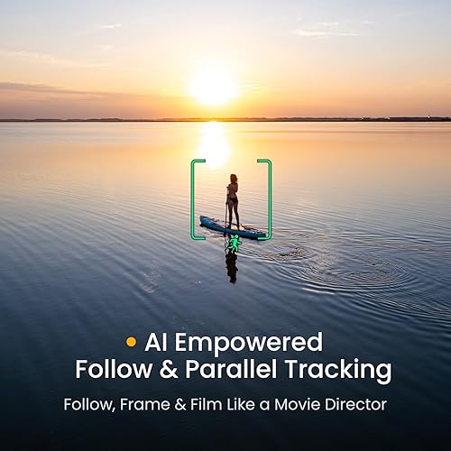 Miniatura 5 de SKYROVER Dron X1 con cámara 4K, mini dron para adultos, foto de 8K, menos de 8.78 oz, transmisión de 50000 pies, detección de obstáculos de 360