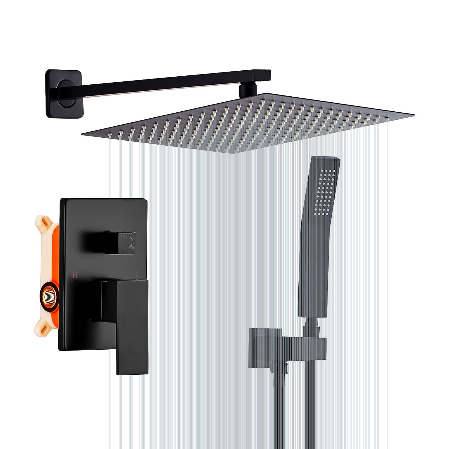 Buy Beati Shower Faucets Combo Sets Complete System Wall ed Rainfall 10