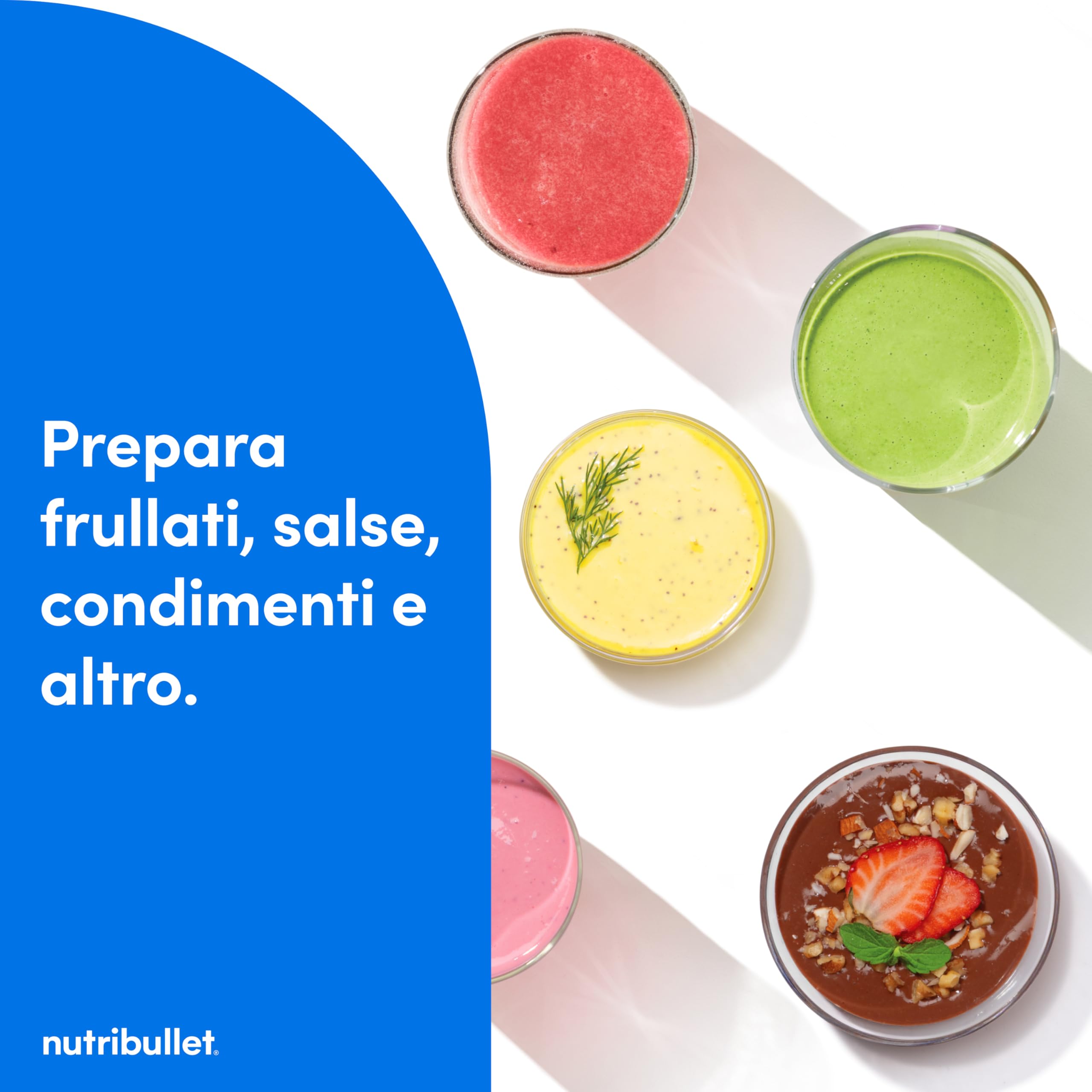 Nutribullet Turbo 1000W – Frullatore Potente Compatto — immagine 6 di 16