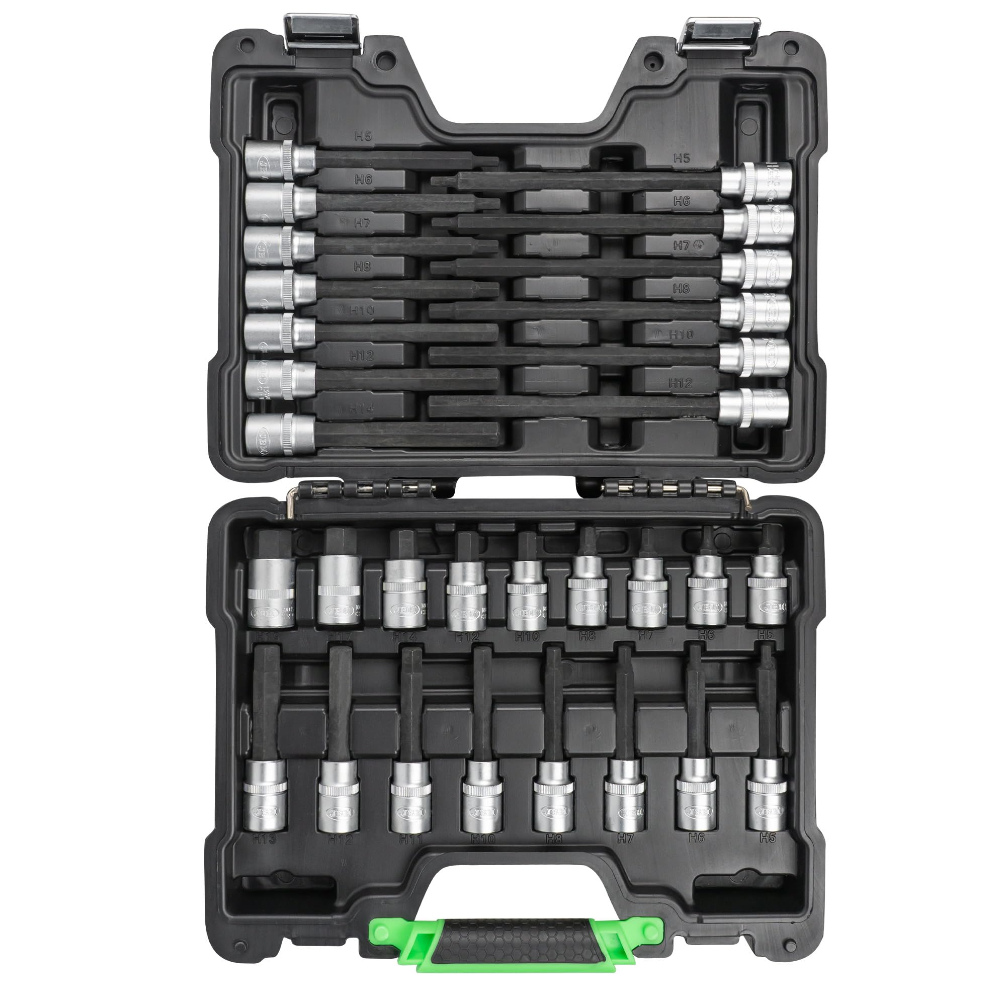 JBM Estuche DE Puntas para Tornillos HEXAGONALES 30 Piezas