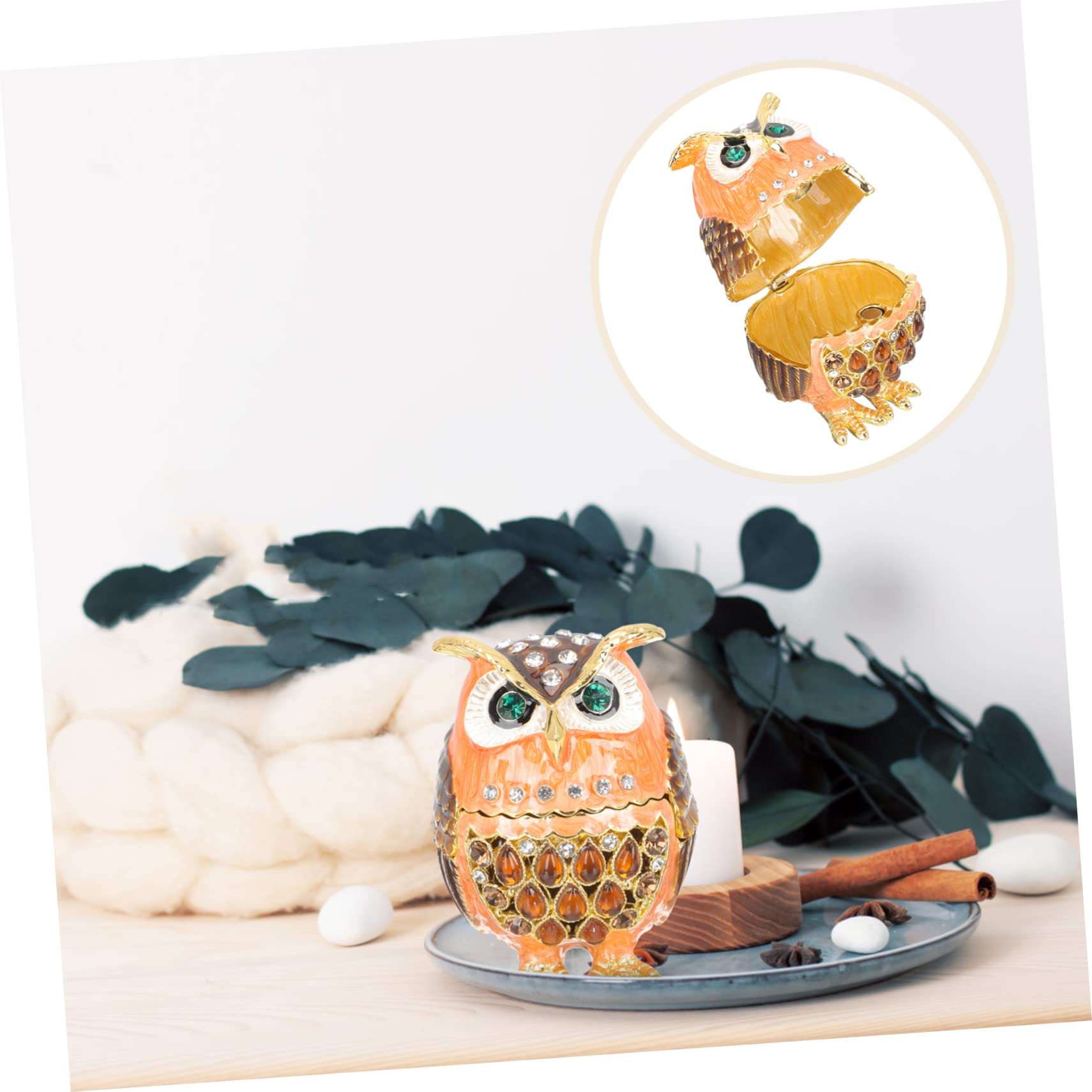 Healeved Contenitore Portaoggetti Scatola Decorativa per per Collane e Perfetta come per e Ragazze