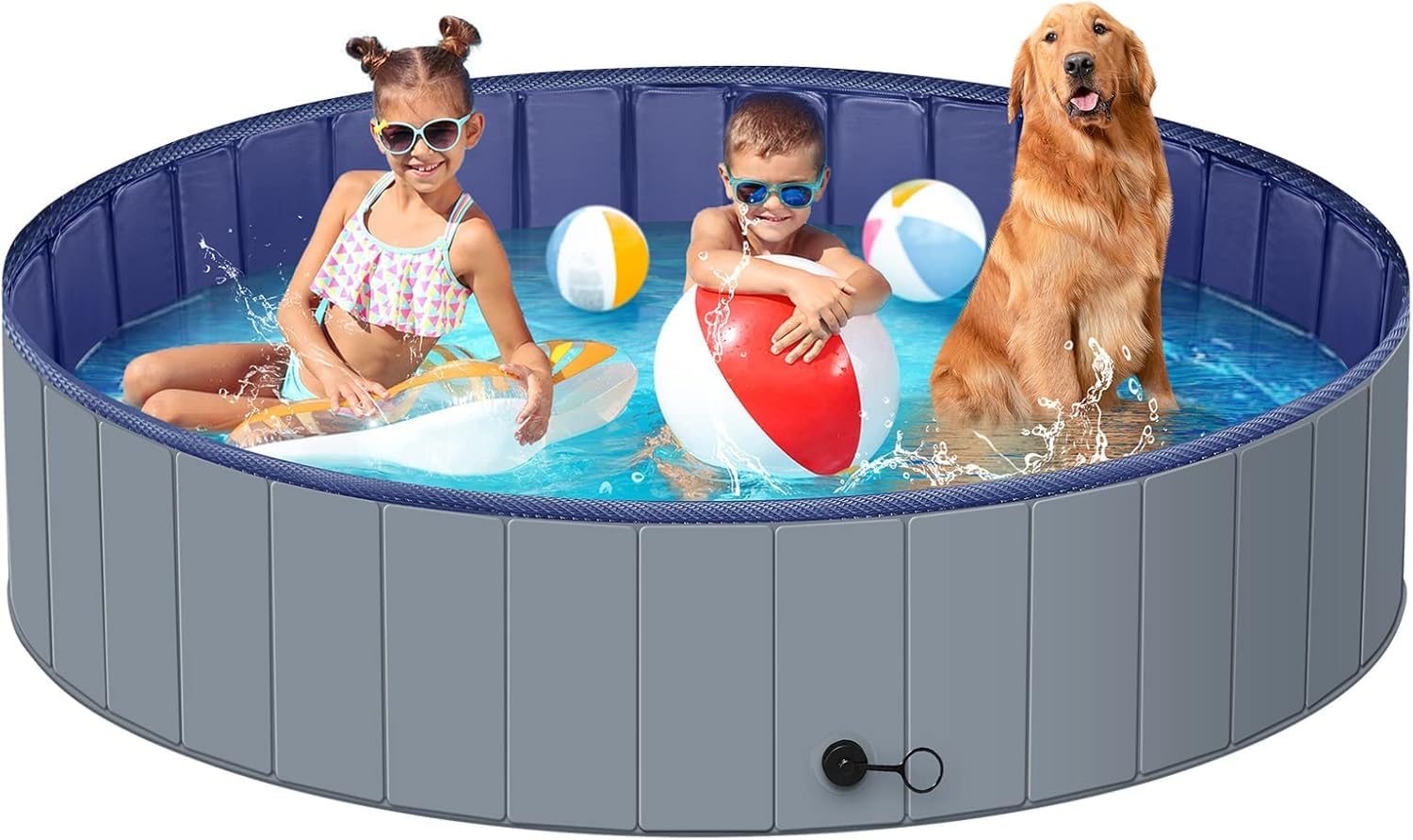 MMdipon Dog Pool for Large Dogs