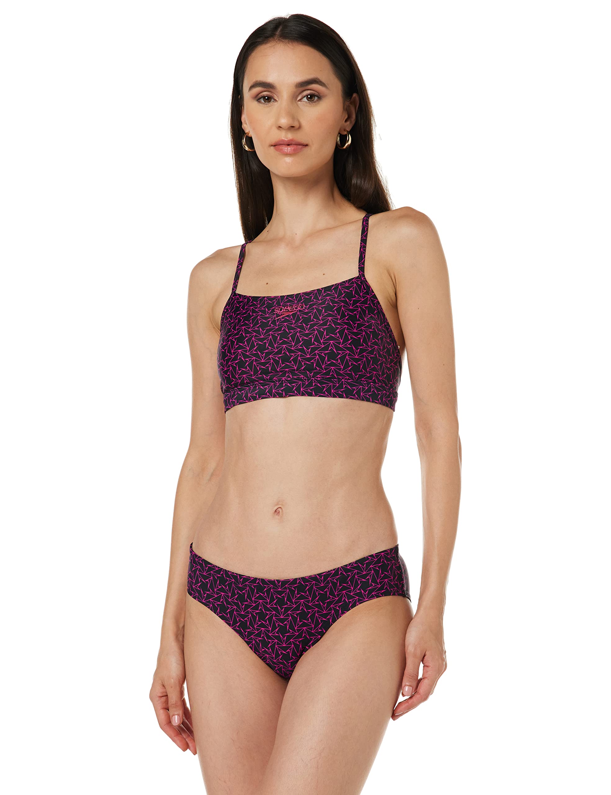 Speedo Boomstar Allover Thinstrap 2 Piece Bikini Mujer