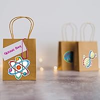 Vista 7 de 48 piezas de recortes de laboratorio de ciencias para decoración de tablón de anuncios para aula, recortes temáticos de ciencia, decoración