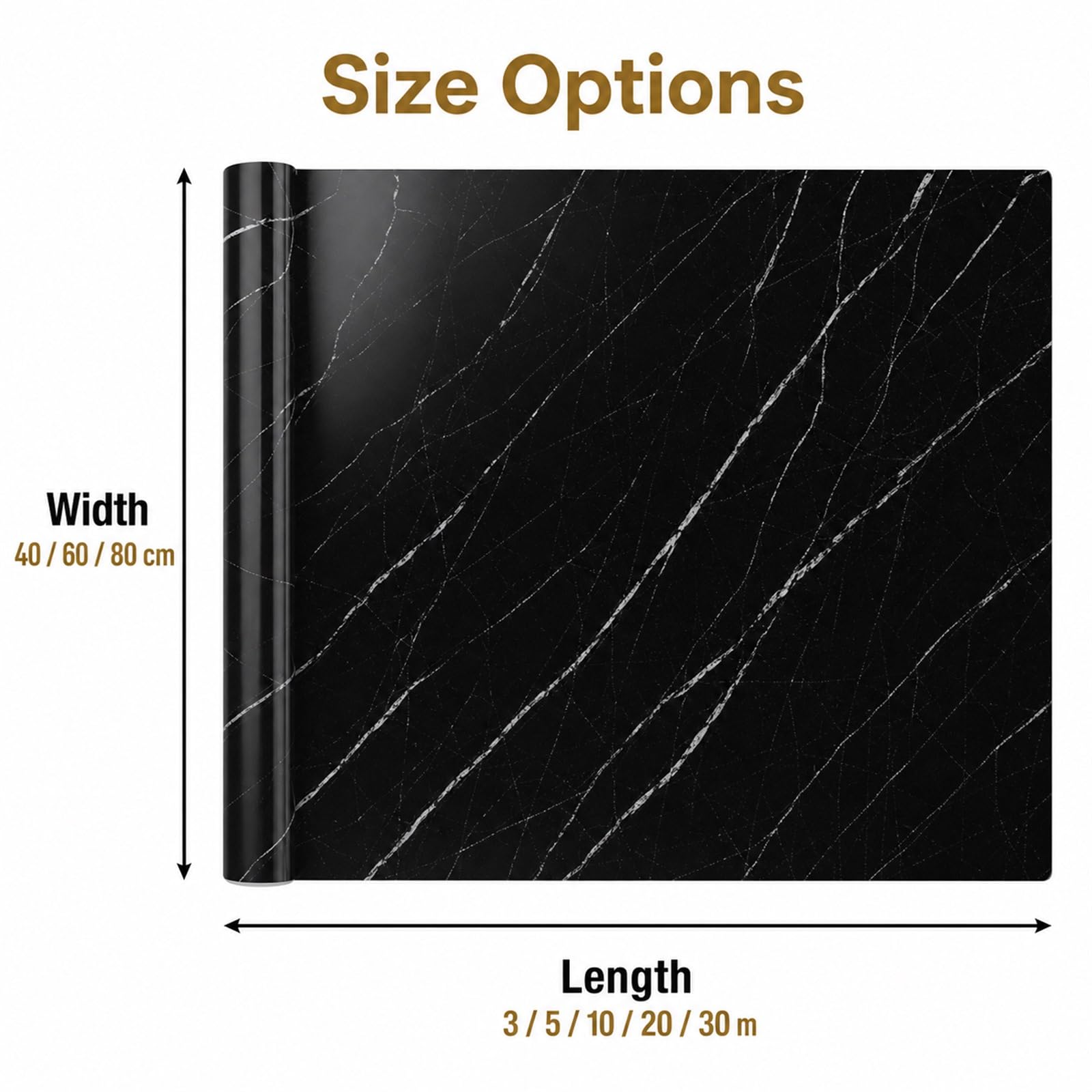 Vinilo Adhesivo Decorativo Efecto MáRmol,Autoadhesivo Impermeable Decorativo para Cocina Marmol,No Se Despega FáCilmente,para Mesas,Encimeras,Muebles Y Superficies Lisas