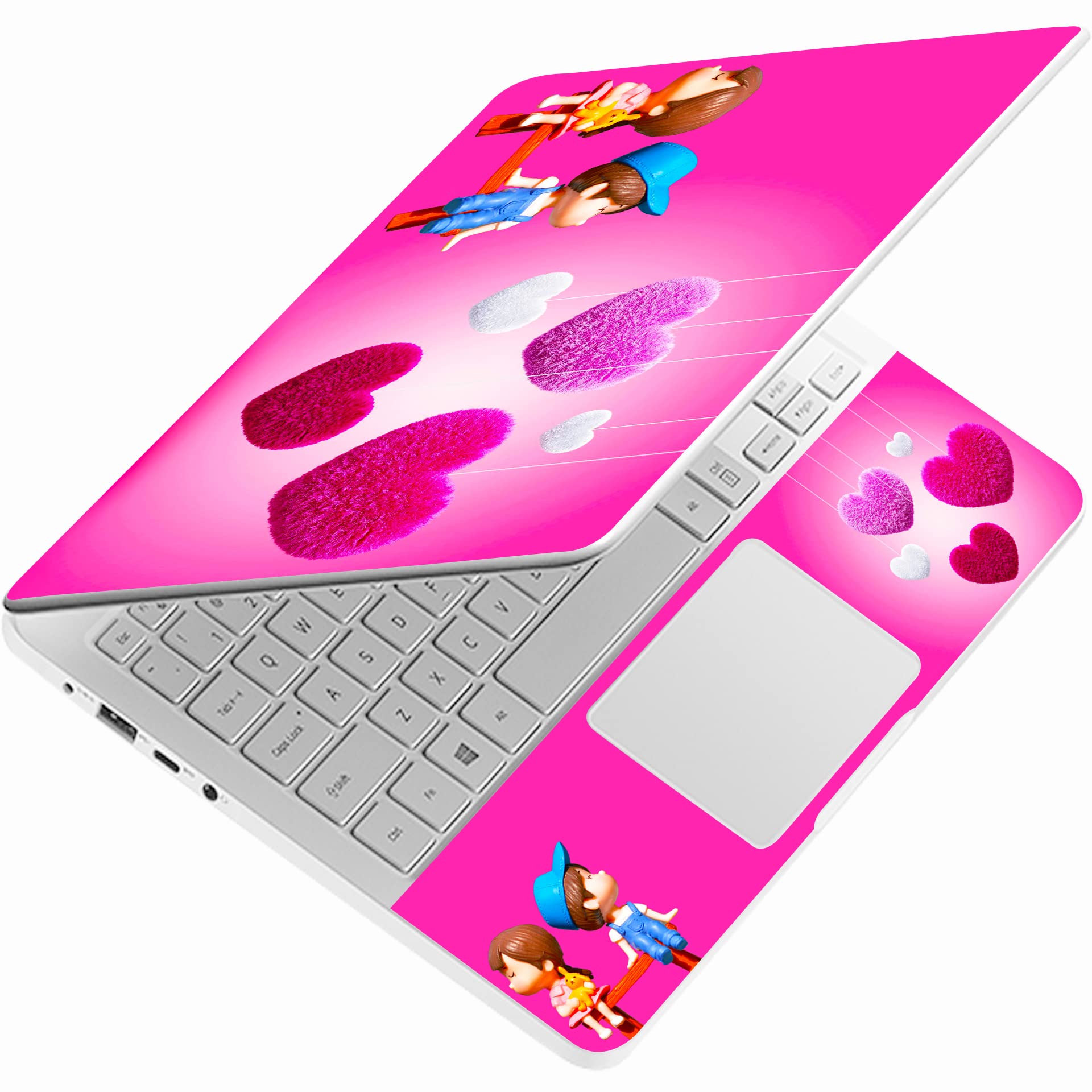 See full amazon price history chart for Glossydesigns™ Laptop Skin Sticker Laptop Cover Laptop Skin 15.6 inch Sticker Compatible with Dell/HP/Lenovo/Acer/Sony All Laptop Size Upto 15.6 Inches- Girl and Boy Pink Heart Sticker Glossydesigns™ Laptop Skin Sticker Laptop Cover Laptop Skin 15.6 inch Sticker Compatible with Dell/HP/Lenovo/Acer/Sony All Laptop Size Upto 15.6 Inches- Girl and Boy Pink Heart Sticker (B09JCJM88L) Amazon Price History, Amazon Price Tracker