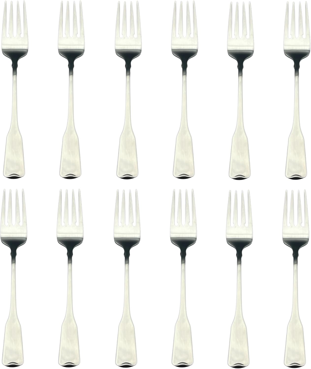 Oneida American Colonial 18/8 Stainless Steel Salad Fork (Set of Twelve)