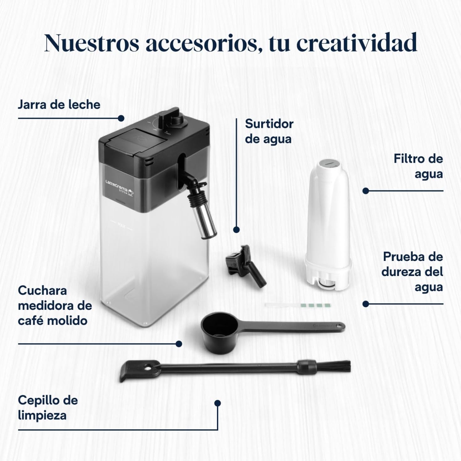 De'Longhi Perfetto Primadonna Soul ECAM612.55.SB Cafetera Superautomática Café y Cappuccino con Sistema de Leche LatteCrema, Tecnología Bean to Cup, 18 Bebidas, App Control