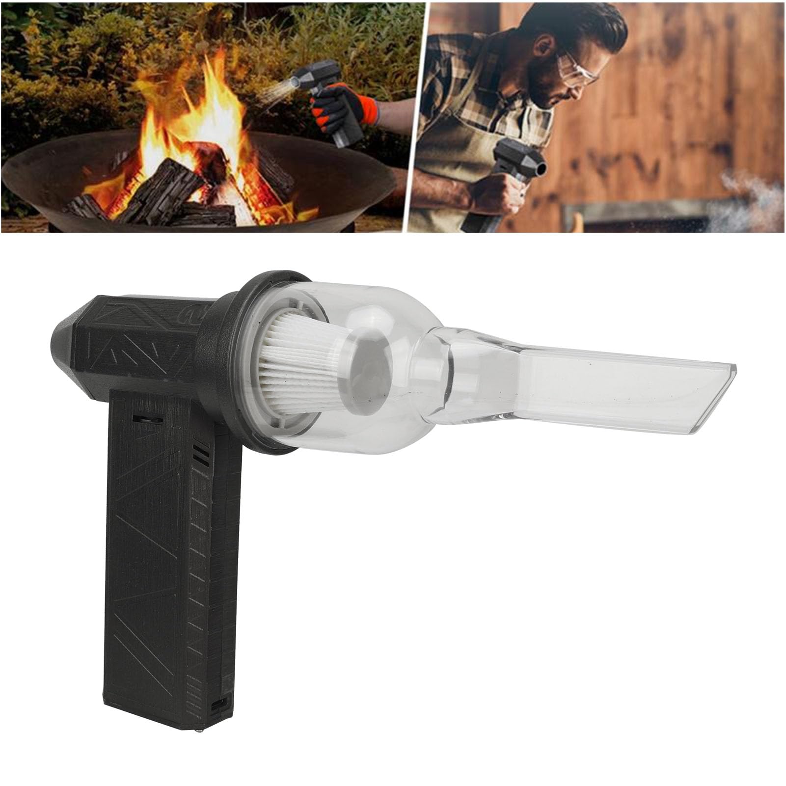 Wentylator Turbinowy Jet, Mocny Mini Wentylator Turbinowy 130000 Obr./min Akumulator Bezprzewodowy Odkurzacz Ciśnieniowy do Czyszczenia Samochodu Camping Outdoor