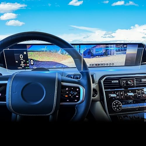 Miniatura 10 de Para 2023 ~ 2025 Serie 3/4/7/2 Coupe/M2/M3/M4/X6/X7/XM/iX/i4/i7/X3/i5/5 Series Protector de pantalla de 12.3 pulgadas, pantalla táctil de vidrio BMW