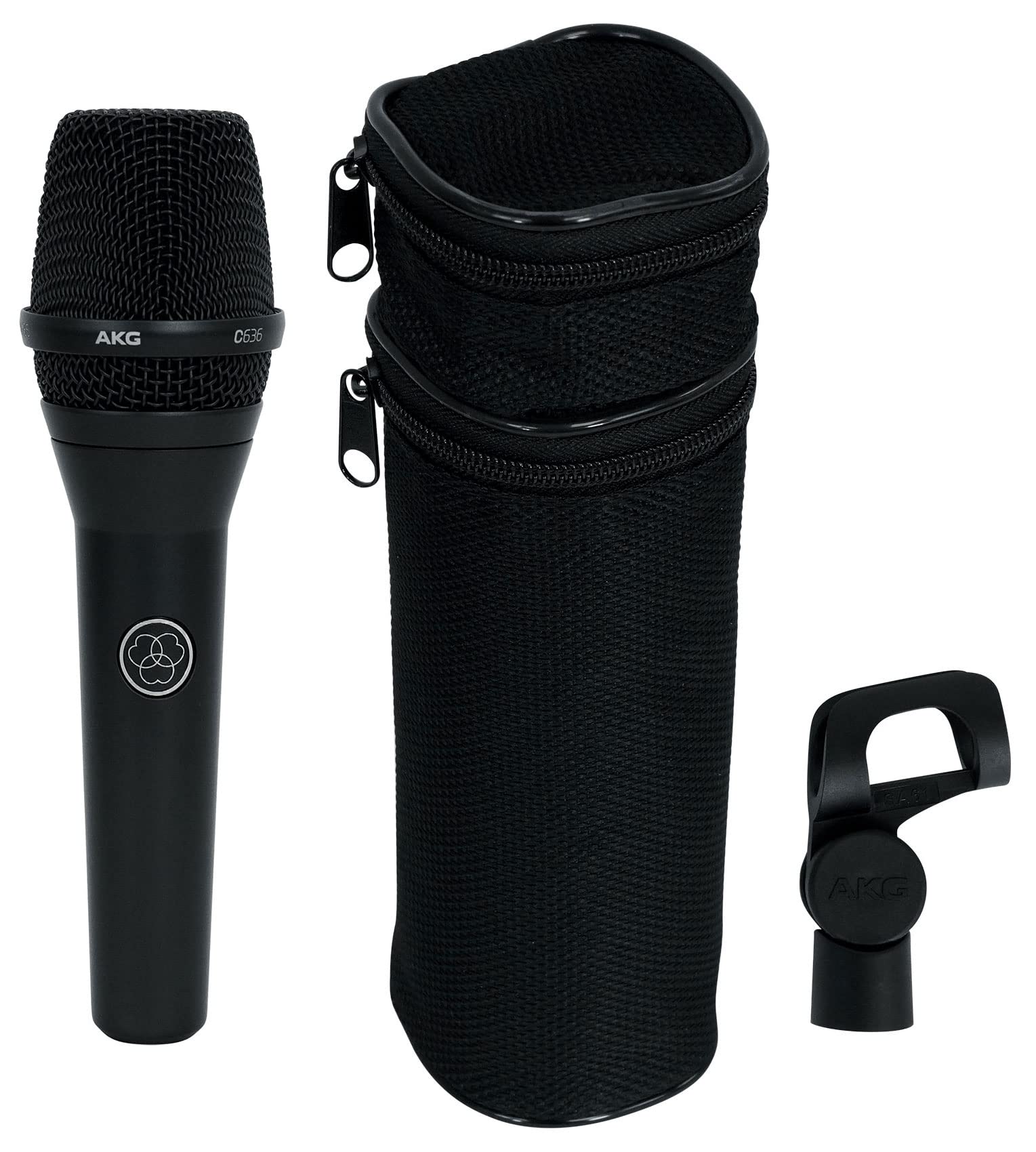 C636 Condenser Handheld Vocal Microphone - Black