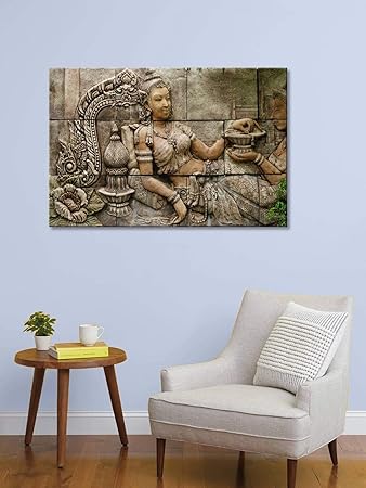 999Store Wooden Stretched Framed living room wall painting paintings for he decor art frames bed decor home Mural Women Wall canvas modern stylish hanging ( Canvas 24X36 Inches Strectched Canvas) FLP24360309