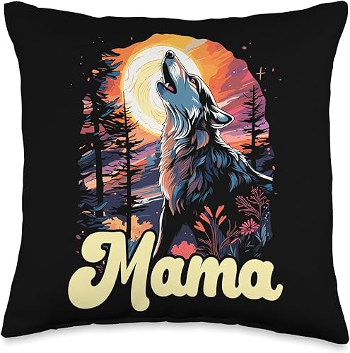 Miniatura 4 de Fenrir Wolf Viking Norsemen SteMi Apparel Fenrir Viking Scandinavian Pride Norsemen Odins Wolf Throw Pillow, 18x18, Multicolor