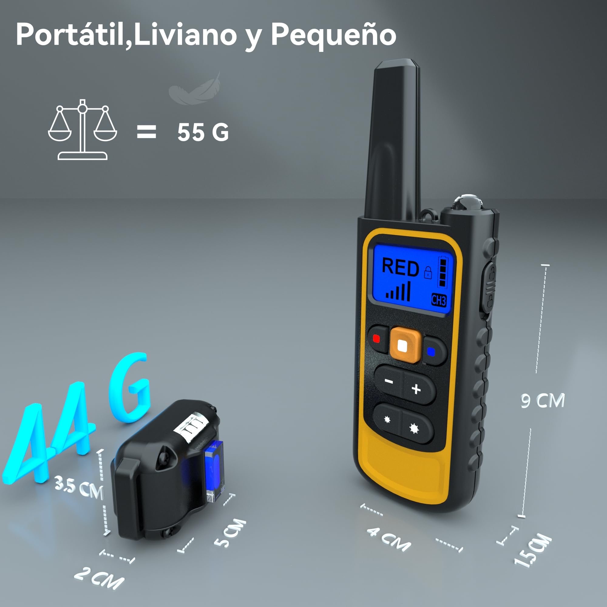 Meloive Collar para Perros,Collar Nylon Reflectante Impermeable,Duradero y Cómodo para Perros Pequeños,Medianos y Grandes,Amarillo
