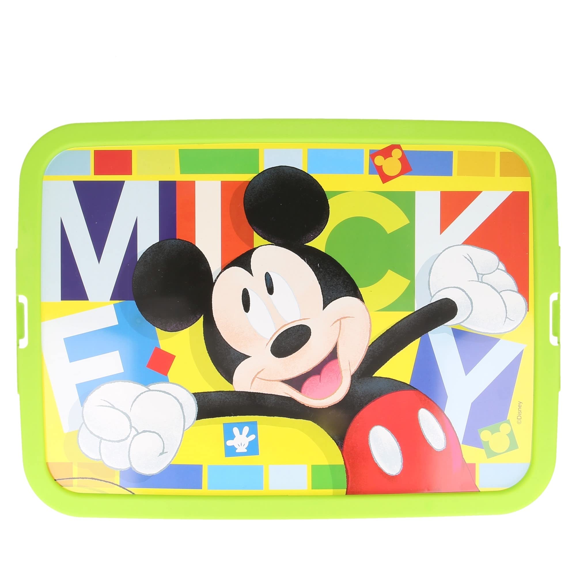 Stor 8412497023066Storage Box Click, capacità 23 Litri, acquerelli Mickey