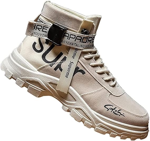 Amazon Co Jp メンズラウンドヘッド ショートブーツを使用する スエードレースアップフラットファッションカジュアルアウトドアウォーキングシューズフラッツ 軽量 日常着用 安全靴 通学 通気 秋冬靴 イングランド風 シューズ バッグ