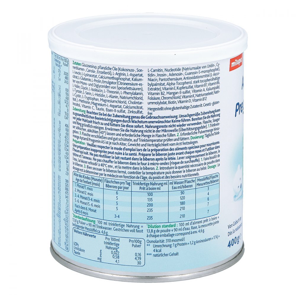 Aptamil Proexpert Pregomin AS, 1er Pack (1 x 400 g)