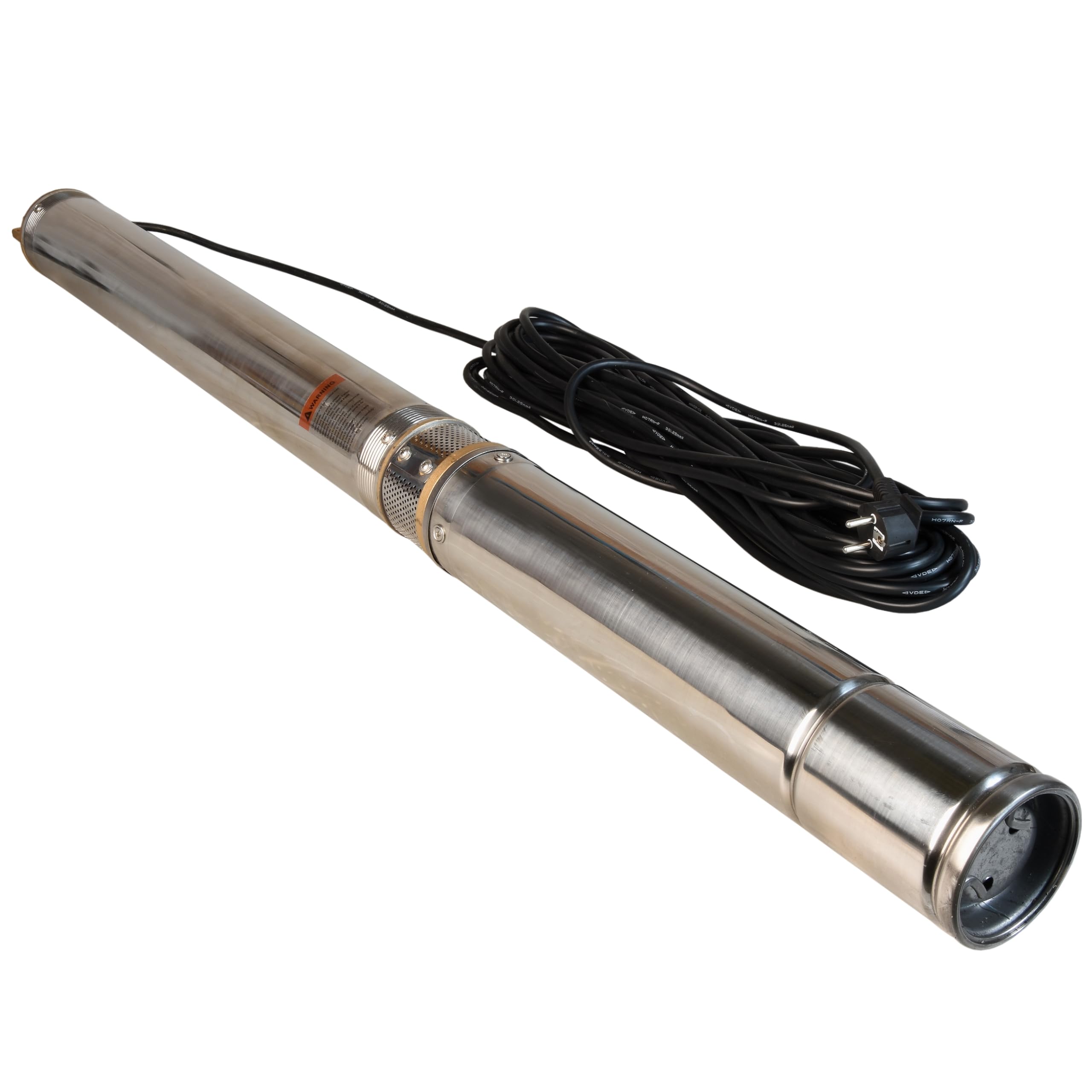 Pompa Głębinowa ANTYPIASKOWA (550 W, 4500 l/h, podnoszenie 67 m, 230 V) do Wody Studni z kablem 20 m