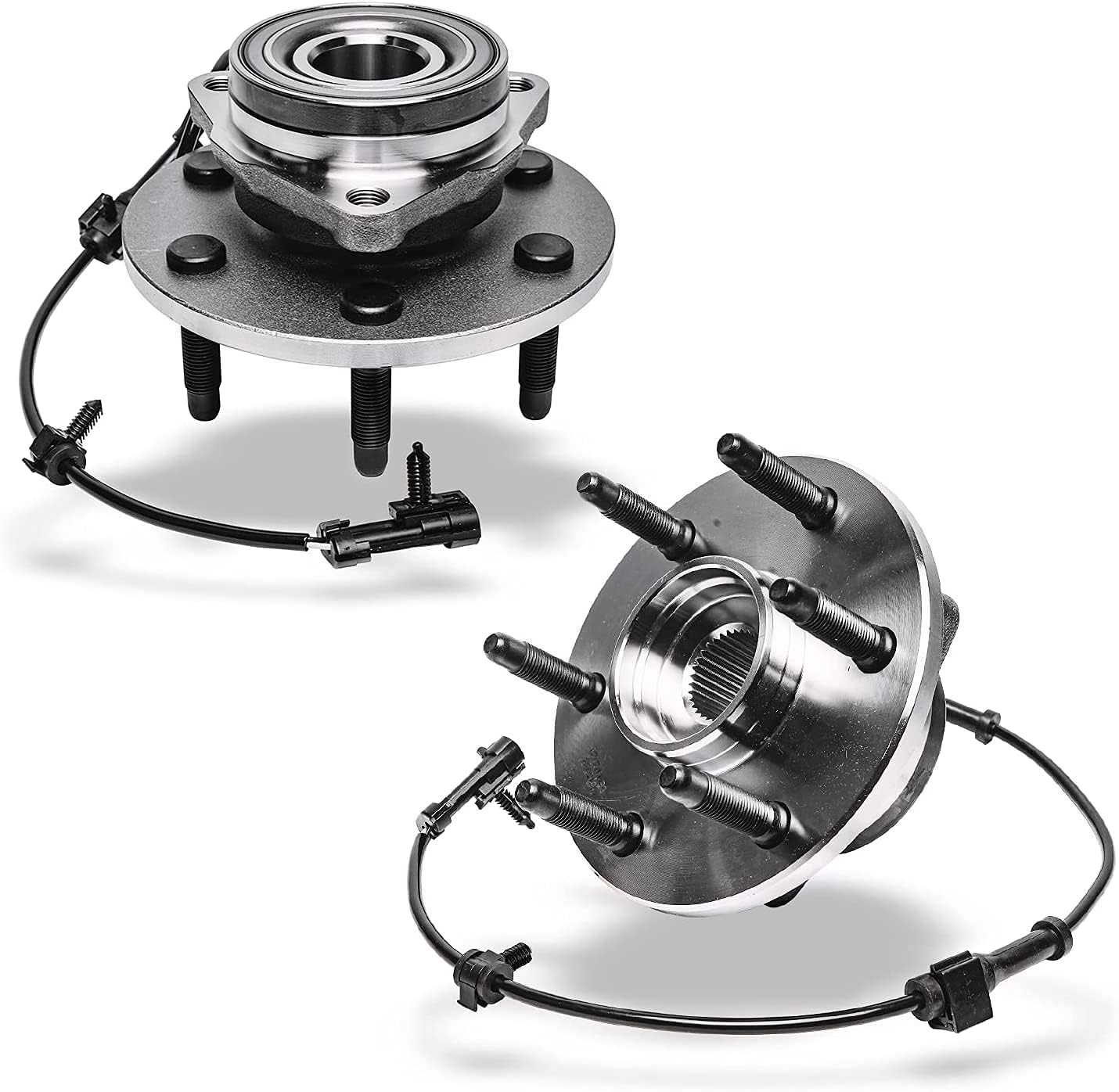 Buy 1 get 1 Detroit Axle - 6 Lugs Pair (2) Front CV Axle Shafts + Pair (2) Front Wheel Hub & Bearing Assembly for Chevy GMC Savana Escalade Avalanche Silverado Sierra 1500-6 Stud 4x4 ONLY - CHECK FITMENT CHART Black Friday - 70% OFF Detroit Axle - 6 Lugs Pair (2) Front CV Axle Shafts + Pair (2) Front Wheel Hub & Bearing Assembly for Chevy GMC Savana Escalade Avalanche Silverado Sierra 1500-6 Stud 4x4 ONLY - CHECK FITMENT CHART