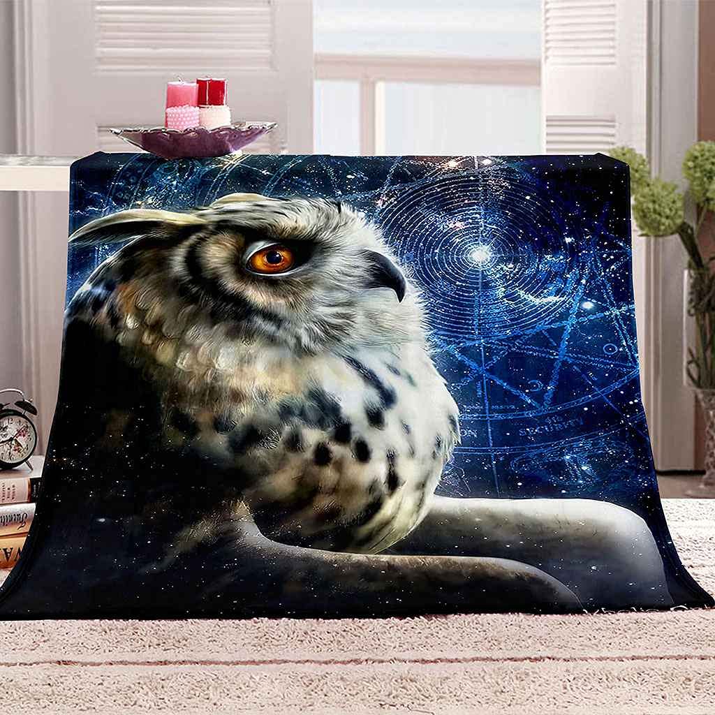 Couverture microfibre douce et thermorégulatrice pour lit 3D