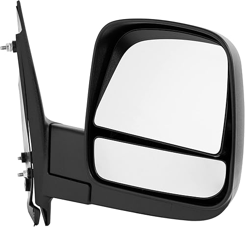 Kool Vue - Espejo lateral del pasajero, espejo de punto ciego para Chevrolet Express 2500 3500 GMC Savana 2500 3500 2008-2021, texturizado